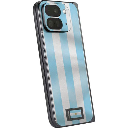 Argentina Soccer Flag Google Pixel 9 Pro Fold Skin